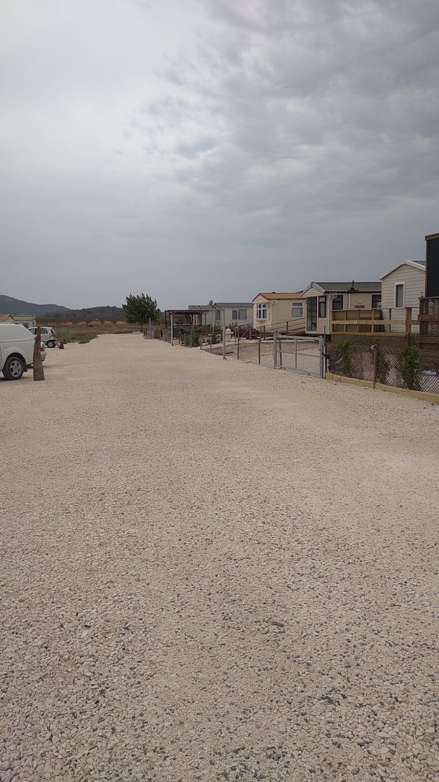Car Park of static homes and campsite in Alicante