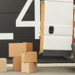 Cargo delivery by van