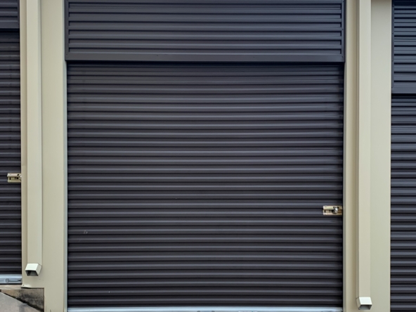 A locked storage unit